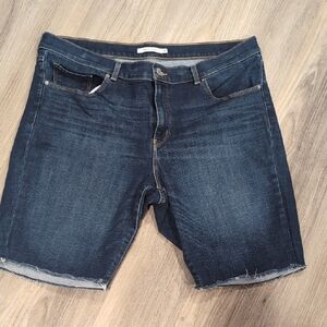 Levi's Dark Blue Women's Bermuda Shorts Size 34